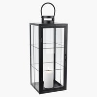Lanterna VILLADS L20xC20xA50cm preto