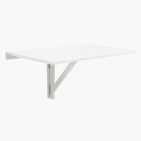 Wall folding table NORDBY 60x80 white