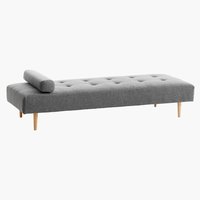 Daybed NOREFJELL 199x79 mørkegråt stof