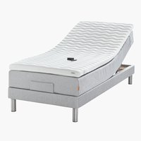 Adj. bed 90x200 GOLD E40 memory Grey-27