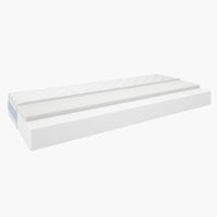 Materac piankowy 90x200cm GOLD F85 biały/niebieski