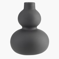 Vaza ROBERT Ø11xV15 cm črna