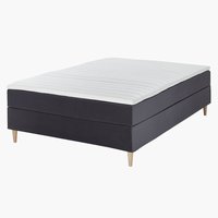 Континентальне ліжко 140x200 BASIC C10 Сірий-34
