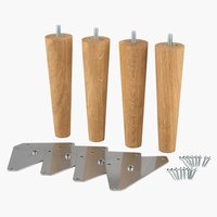 Sengeben Ø5xH19cm eg 4 stk/pk