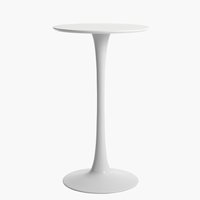 Barový stolek RINGSTED Ø60 bílá
