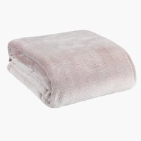 Manta KRATTFIOL 200x220 flanela rosa