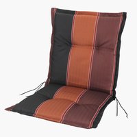 Cuscino sedia schienale alto AKKA rosso