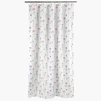 Shower curtain BRUNNA 150x200 multi