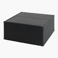 Loungebord AJSTRUP B70xL70 sort