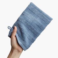 Gant de toilette TORSBY 14x20 bleu