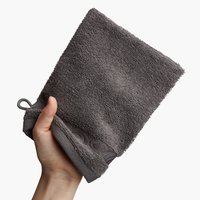 Gant de toilette MALPASO 15x21 gris KRONBORG