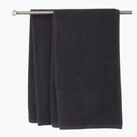 Bath towel GISTAD 65x130 asphalt