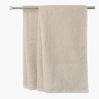 Asciugamano da bagno GISTAD 65x130 cm beige