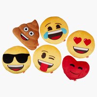 Sierkussen EMOJI Ø35cm assorti