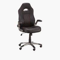Chaise gaming HYRUP noir/rouge
