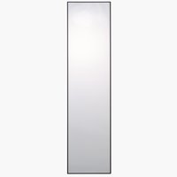 Espelho ILBJERG 40x160 preto