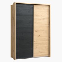 SALTOV wardrobe 150 with frame oak