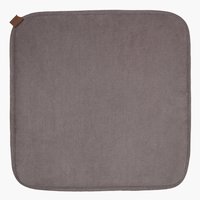 Seat pad LOMME 38x38x2 grey