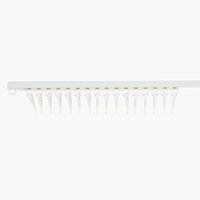 Rail rideau aluminium FIXI 125cm blanc