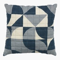 Sierkussen PLATAN 45x45 blauw/wit