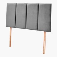 Headboard H50 STITCHED Double Grey-43