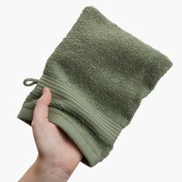 Guanto da bagno KARLSTAD 15x21 verde mil