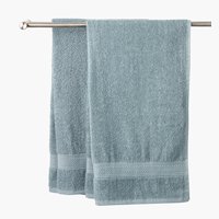 Badehåndkle UPPSALA 65x130cm støvet blå
