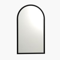 Specchio da parete di forma ovale 50x100 cm senza cornice