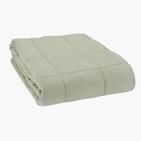 Quilted blanket VALMUE 130x180 green