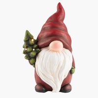 Santa Claus SIGE H38cm with tree and LED