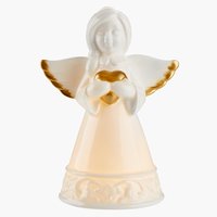 Világító angyal SEPTARIE MA16cm porcelán LED