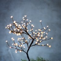 Δέντρο με φωτάκια LED HEIMDAL Υ80cm μ/128 LED και χρονοδ.