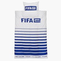 Komplet pościeli FIFA 140x200 biały/niebieski