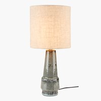 Stolna lampa VIGGO Ø21xV47cm siva