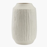 Vase CHRISTIAN Ø21xH33cm hvid