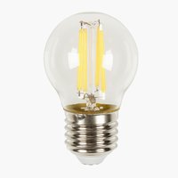 LED bulb HERBERT E27 G45 470 lumen