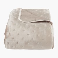 Bed throw ENGSTARR 220x240 taupe