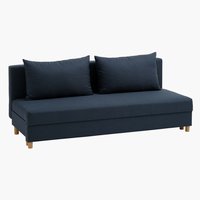 Sofa bed NORSMINDE blue fabric
