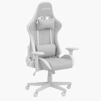 Gamer szék NIBE fehér/bézs szövet