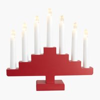 Candle arch HILDEGUN W24cm w/7 LED and timer