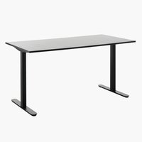 Písací stôl STAUNING 80x160 čierna