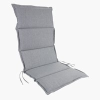 Garden cushion recliner chair BREDFJED light grey