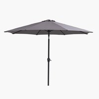 Ομπρέλα ηλίου υπαίθρου AGGER Ø300 σκούρο γκρι
