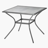 Stôl LARVIK Š88xD88 sivá