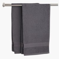Bath towel UPPSALA 65x130 grey