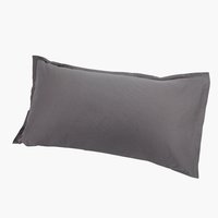 Pillowcase 50x90 grey KRONBORG