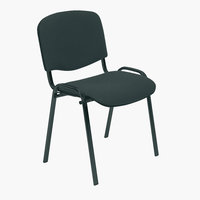 Blagovaonska stolica TAASTRUP čelik/crna