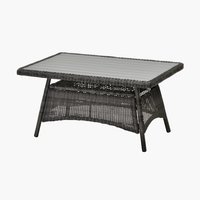 Stôl FALKENBERG Š81xD124 sivá