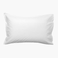 Percale pillowcase LILLY 50x70/75 white