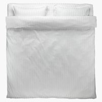 Спално бельо с чаршаф NELL 180x200 бяло